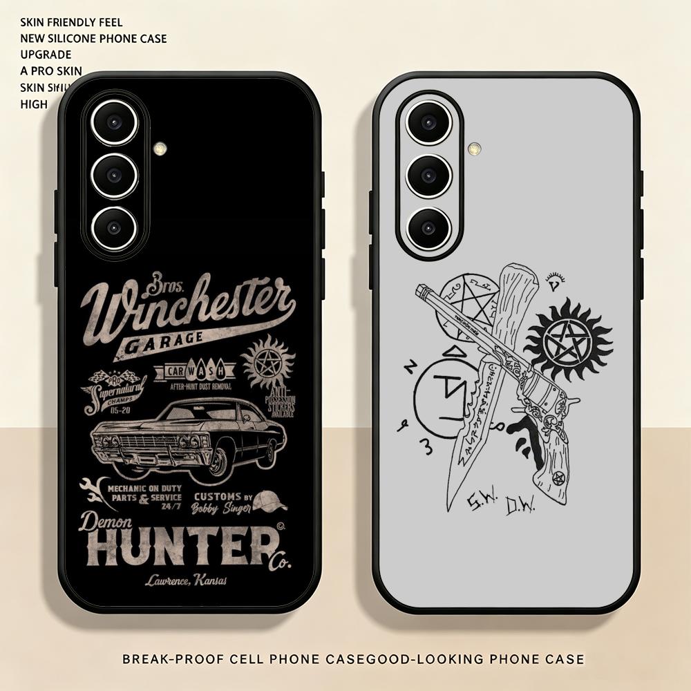 Phone Cases Galaxy S26 Ultra - Coque de téléphone Supernatural, noire, souple,