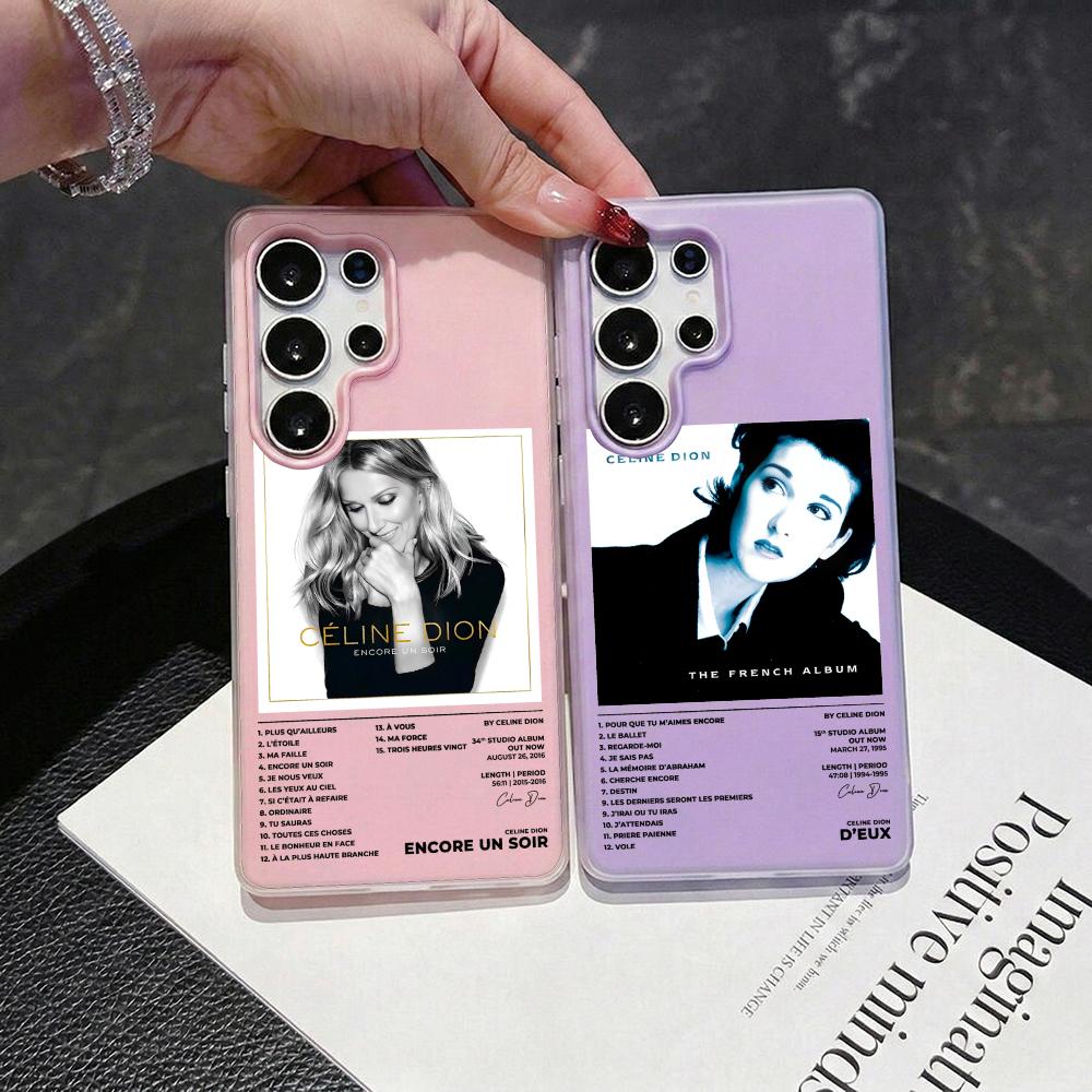 Phone Cases With Card Holder - Coque de téléphone Céline Dion 2-en-1