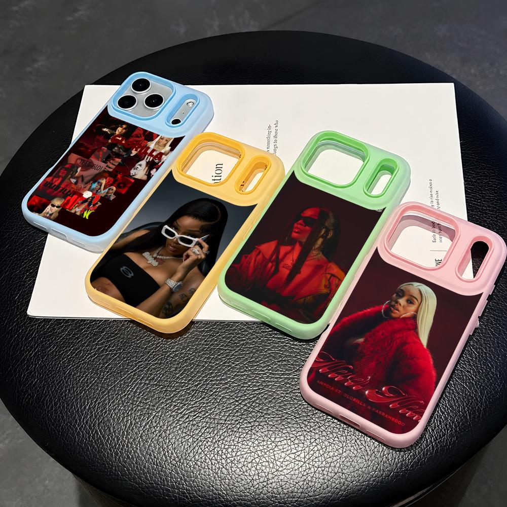 Phone Cases With Card Holder - Coque de téléphone Rapper Glorilla 2-en-1