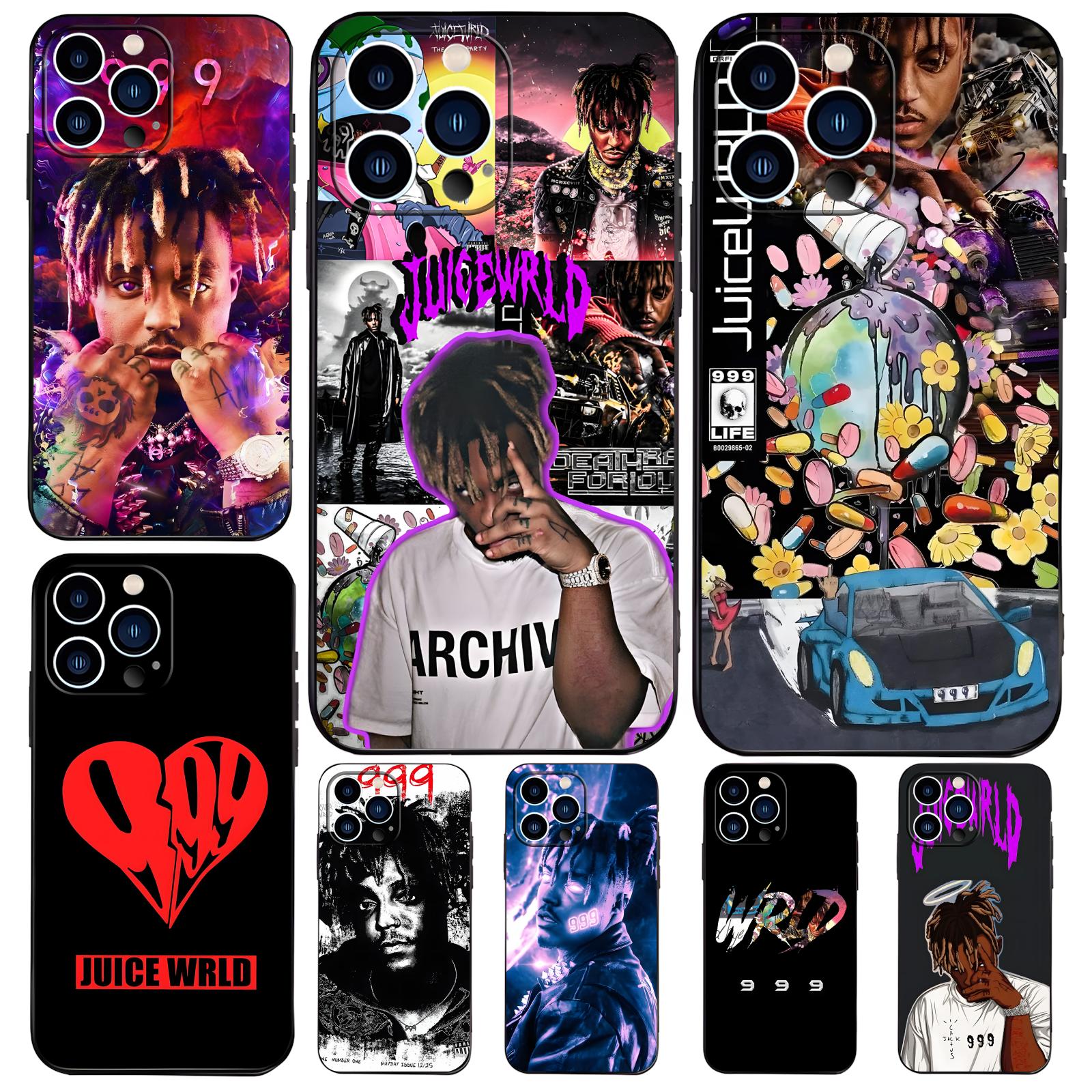 Phone Cases Popular - Coque de téléphone souple noire anti-chute