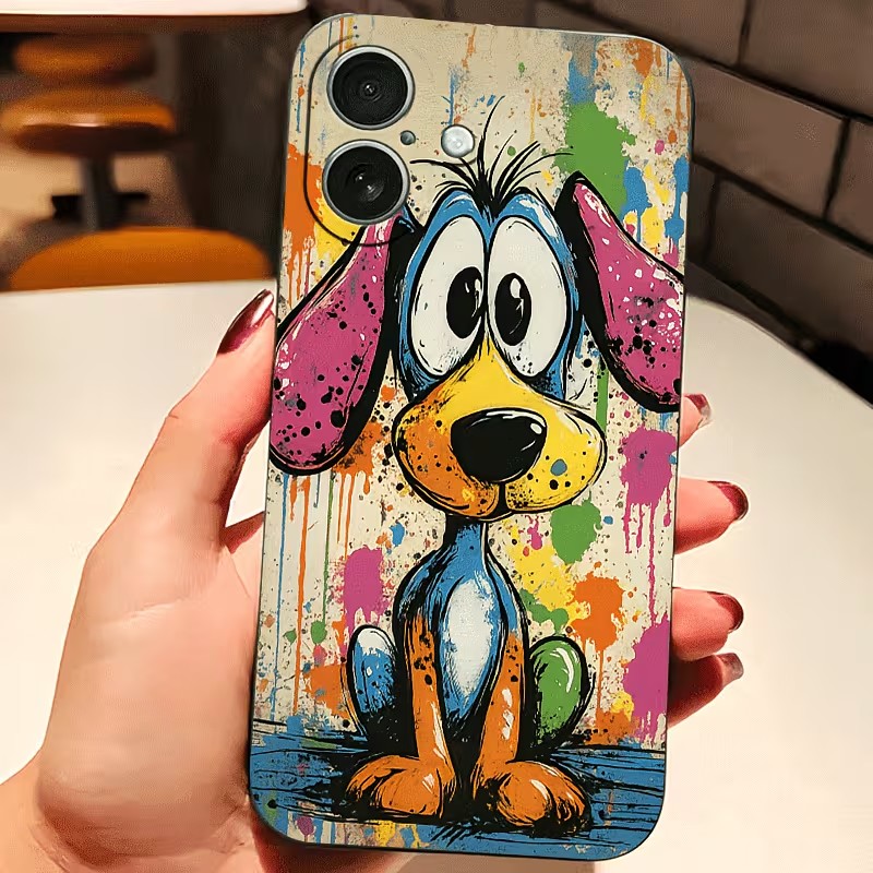 Phone Cases Mous - Coque de téléphone en TPU anti-chute