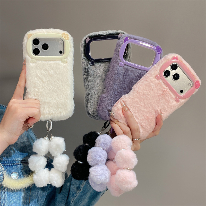 Phone Cases Popular - Étui de téléphone en peluche de