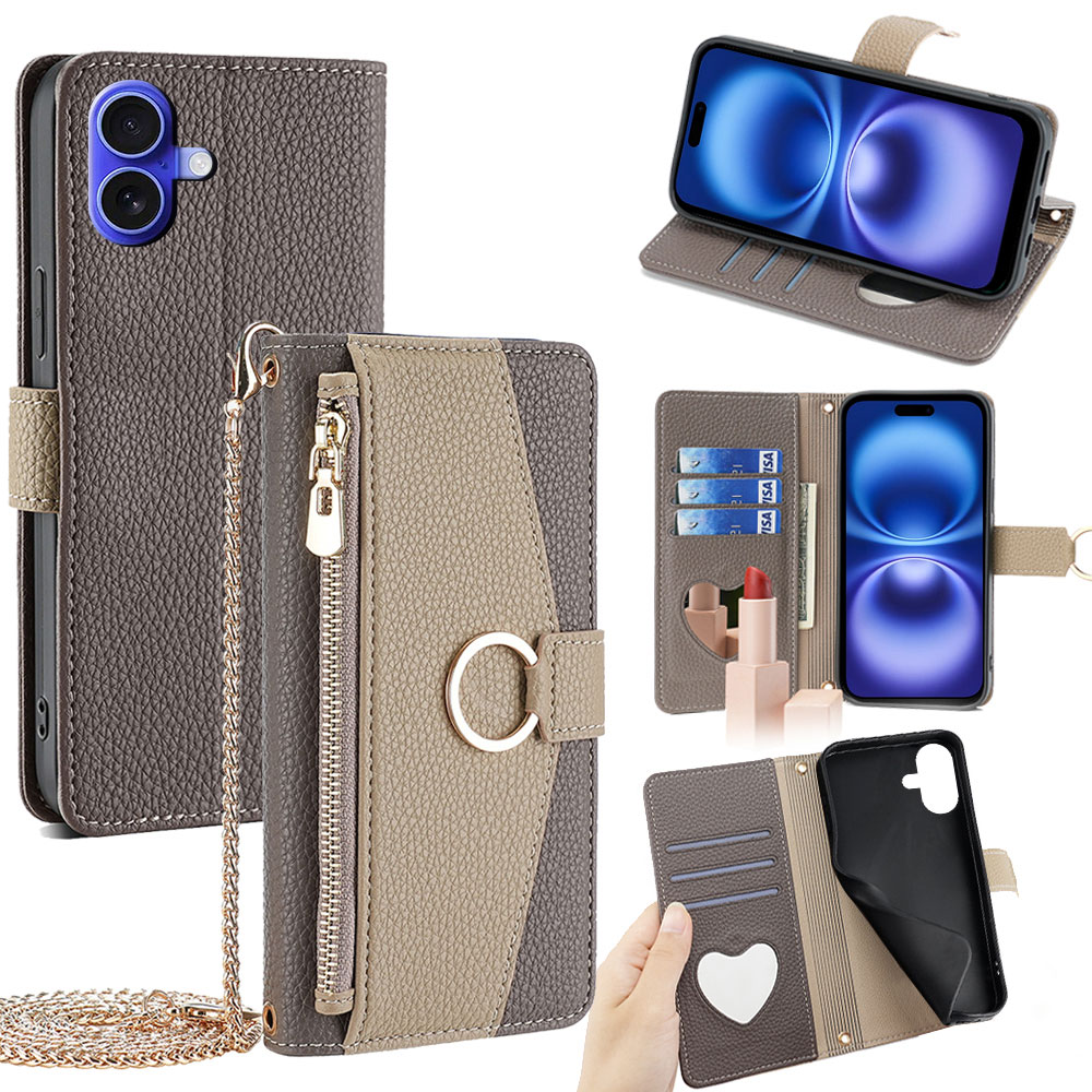Phone Cases With Card Holder - Étui de téléphone à bandoulière d'affaires