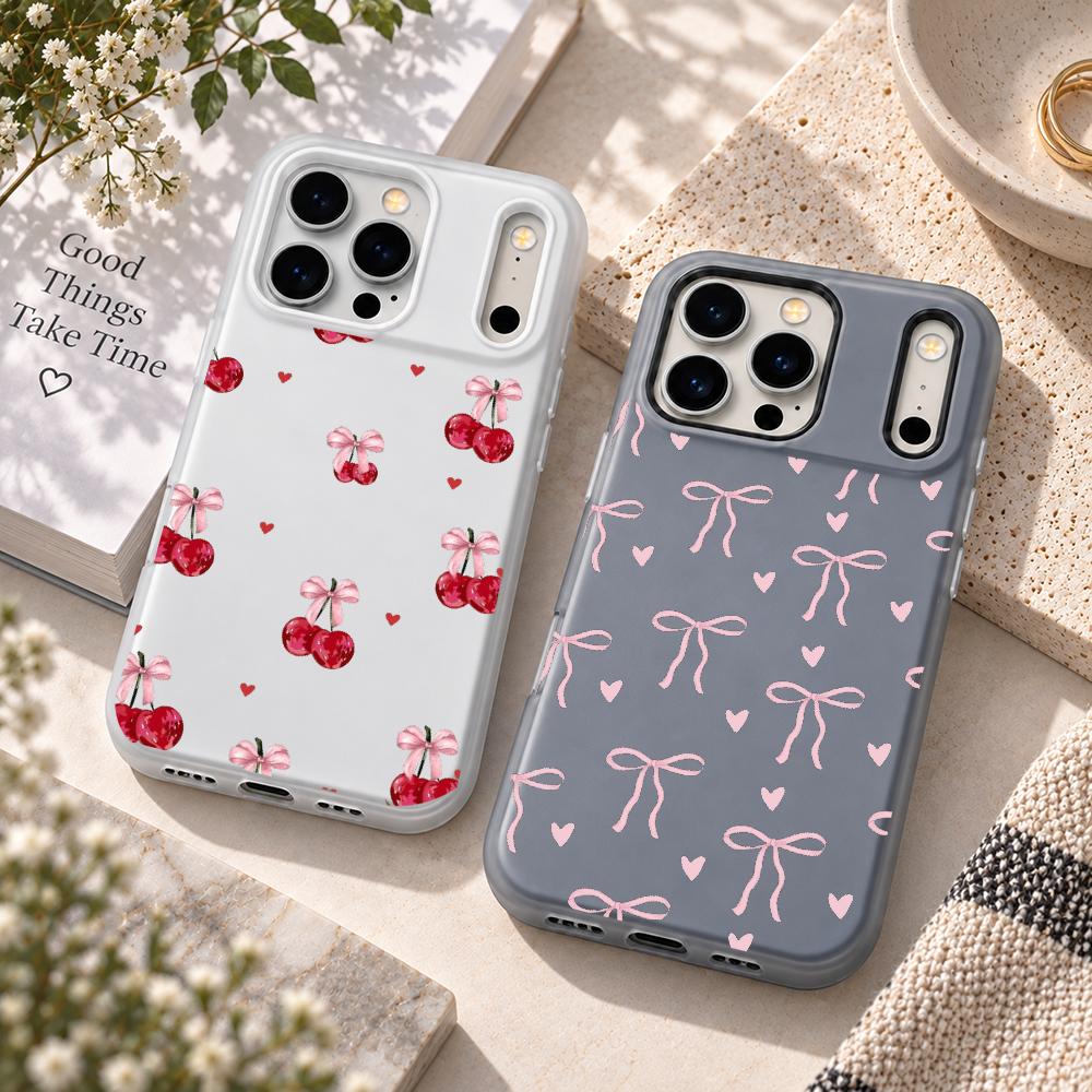 Phone Cases Cute Iphone 14 - Coque de téléphone avec nœud en