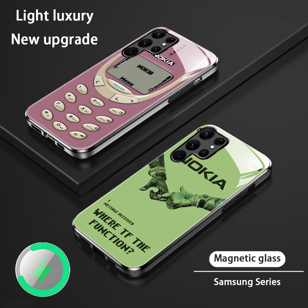 Phone Cases Popular - Étui de téléphone magnétique en verre