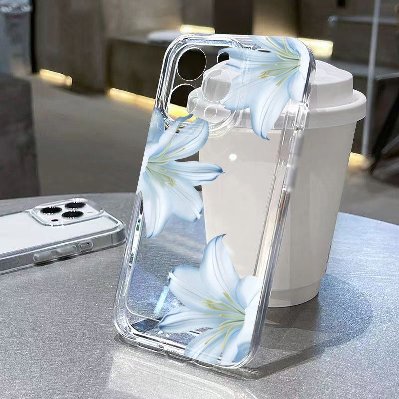 Phone Cases Mous - Coque de téléphone transparente élégante motif