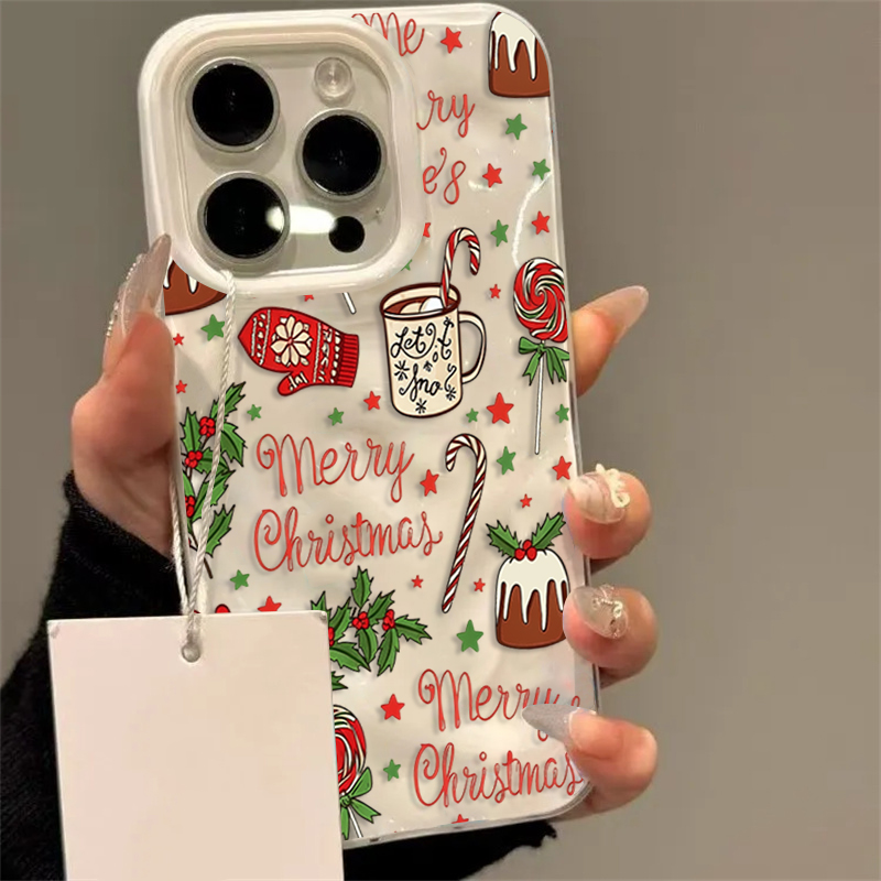 Phone Cases Cute Iphone 14 - Coque de téléphone à motif festif