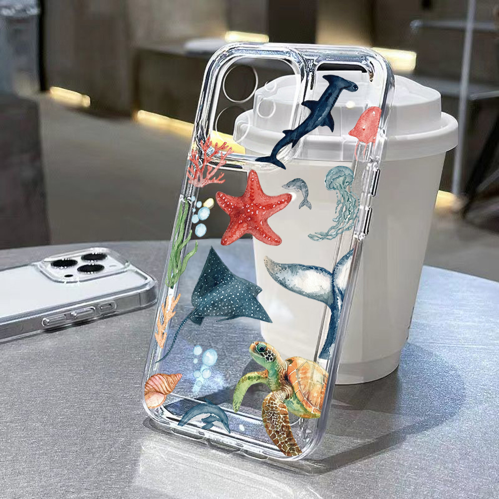 Coque Animaux Marins pour iPho - Phone Cases Mous avis et prix
